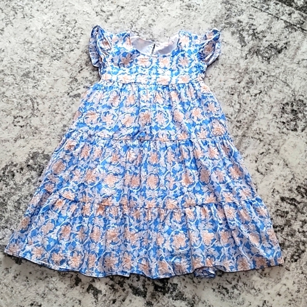 LoveColette cotton floral ruffled babydoll mini dress